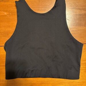 Girlfriend Collective Black High neck bra Top